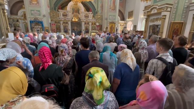 Память Казанской иконы Божией Матери 21 июля 2022 года смотреть онлайн
