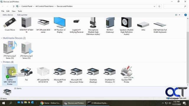 Connect to a Printer Using its IP Address смотреть онлайн