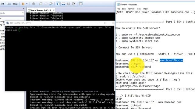 Bitnami LAMP VM [ Linux Local Server ] Walkthrough смотреть онлайн