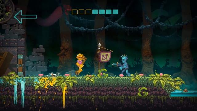 Обзор Nidhogg 2 "Продолжение лучшей игры для дранкфайта" смотреть онлайн