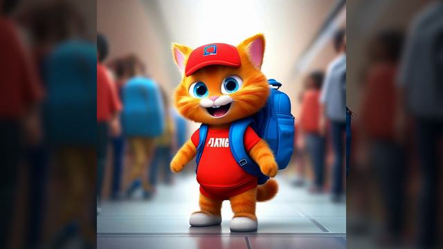 Милый кудряшка Симба рыжий котик мяу #ai #cats #aicat #cat #story #catcute #cutecat