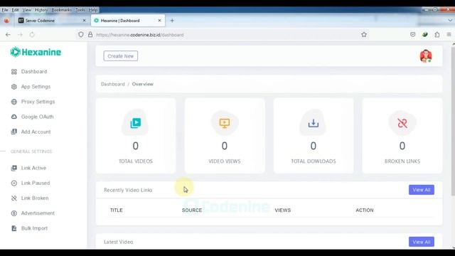 How To Install Easily, Hexanine - Video Player & Download Page - OneClick! Installer