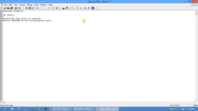 How Print Output in c part 2 смотреть онлайн