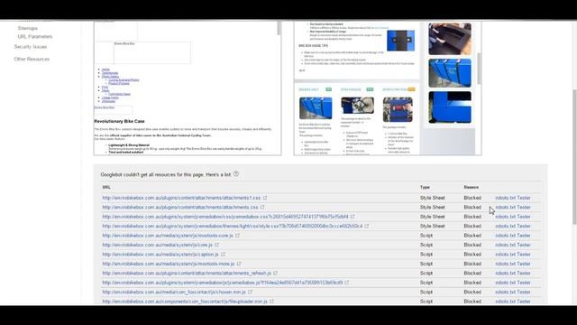 Joomla error Googlebot cannot access CSS and JS files смотреть онлайн