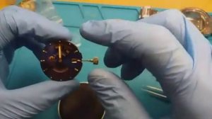 Замена циферблата в часах ориент дайверские с автоподзаводом.