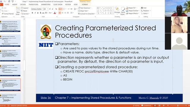Chapter 7 6 Implementing Stored Procedures & Functions Part 6 смотреть онлайн