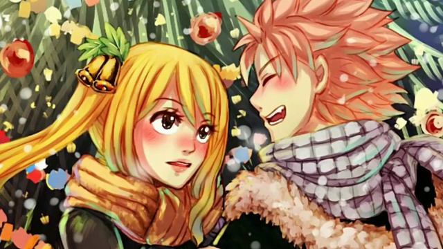 НОВОГОДНИЙ КЛИП НАЦУ И ЛЮСИ *РОМАНТИКА* смотреть онлайн