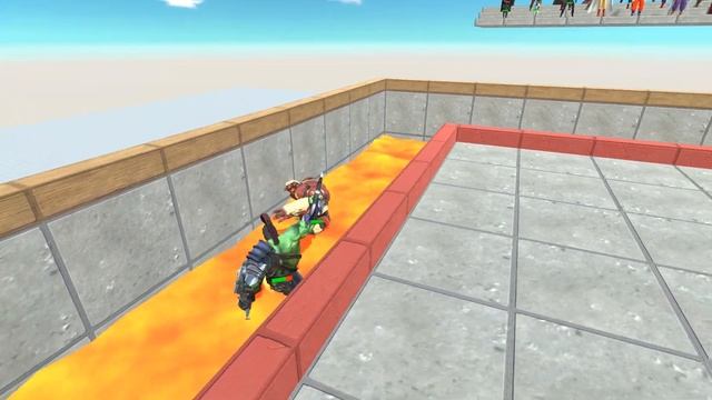 Super Hero Battle On Lava Pool | Who Will Win - ARBS смотреть онлайн