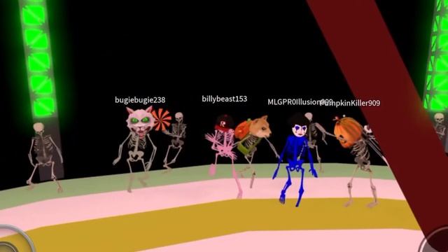 Spooky Scary Skeletons Roblox Lyrics Video (Halloween Special) смотреть онлайн