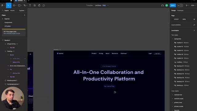Stunning SaaS Website Design In Figma (2023) смотреть онлайн