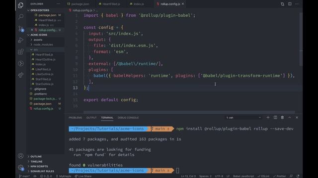 Build an icon component library for React with SVGR and Rollup смотреть онлайн