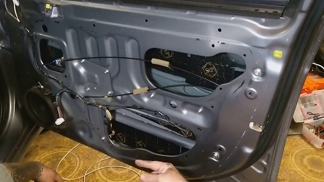 Шумоизоляция передних дверей Mitsubishi Lancer 10 смотреть онлайн