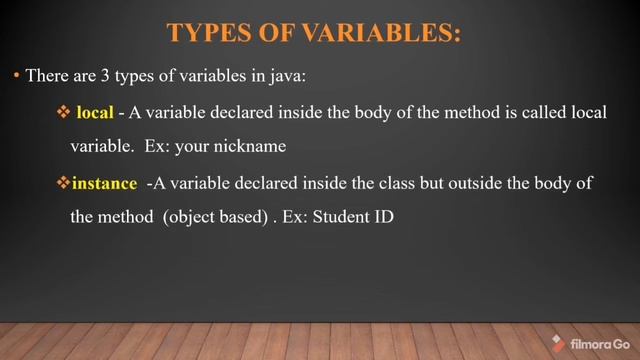 Variables in Java | variables in java | Java tutorial for beginners(English) смотреть онлайн