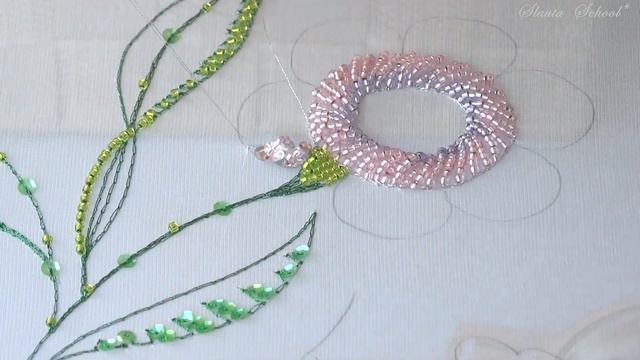 Luneville Embroidery Tutorial. Professional. Lesson 3 смотреть онлайн