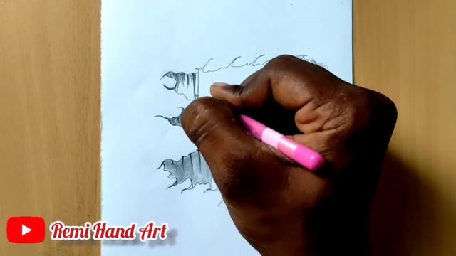 How to draw a 3D earth crack for beginners||Easy earth crack drawing #earth смотреть онлайн