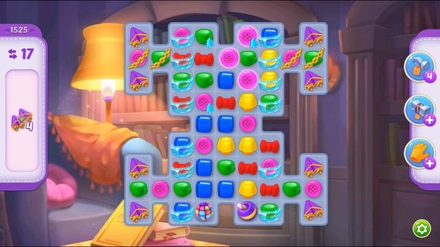 HomeScapes Дворецкий #240 (уровни 1521-1528) Кресло, Ковёр и Стул в Библиотеку смотреть онлайн