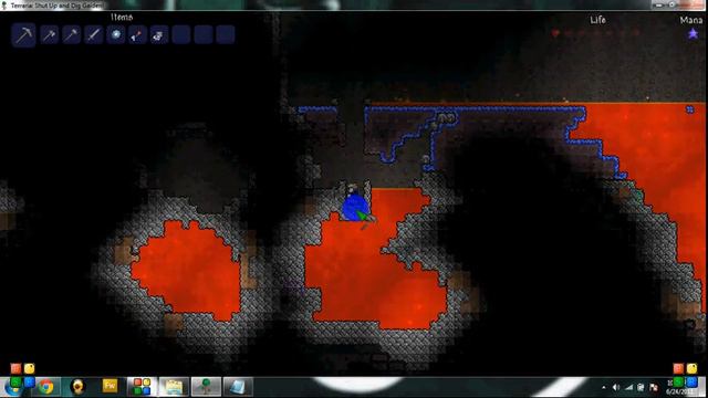 Let's play terraria with Mr.Blue 4 "Hell Hole" смотреть онлайн