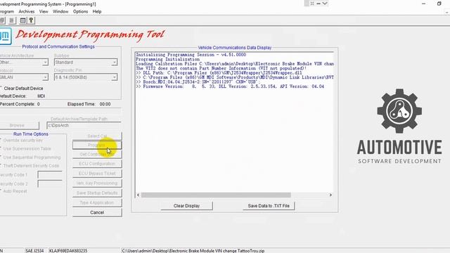 EBCM CHANGE VIN ( ABS ) | GM DPS SOFTWARE смотреть онлайн