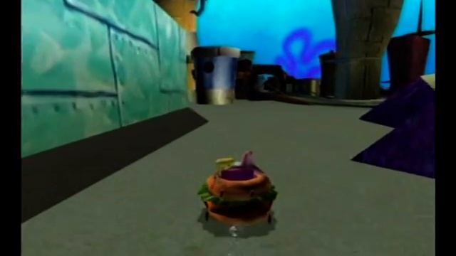 The Spongebob Movie Game Out Of The Bounds Glitch in Sandwich Driving 101 смотреть онлайн