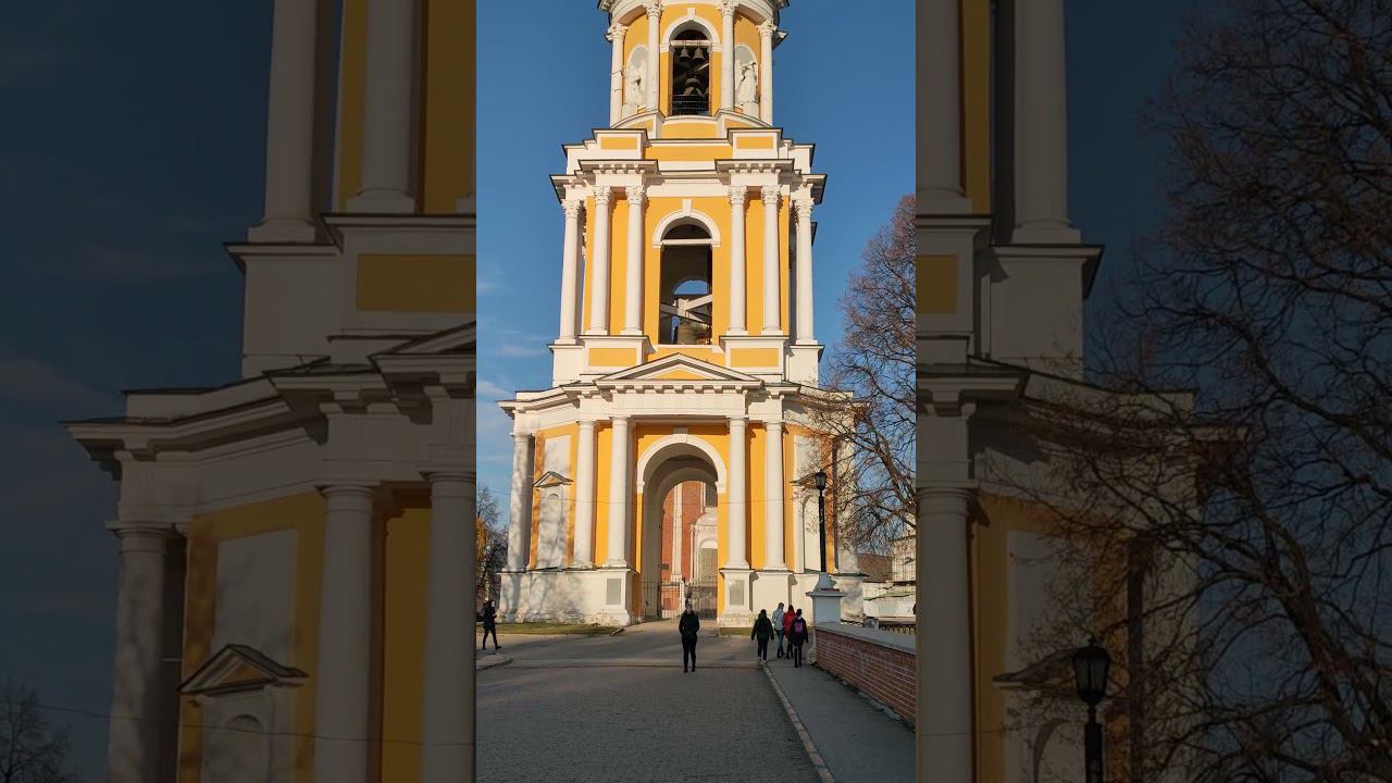 Колокольня Рязанского Кремля. Живой звук. Играет уличный музыкант смотреть онлайн