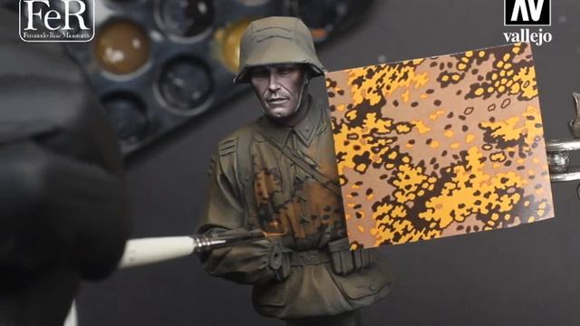 Painting the Oak Leaf Camouflage with Vallejo Paints - Part 3 смотреть онлайн
