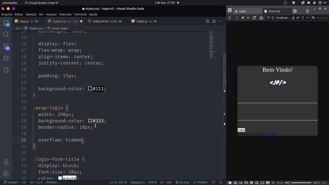 CRIANDO TELA DE LOGIN COM REACT - CodeEx #08 смотреть онлайн