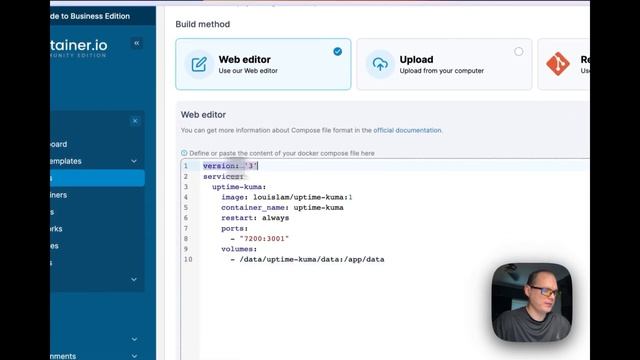 How to install Uptime Kuma on Portainer / Docker Compose смотреть онлайн