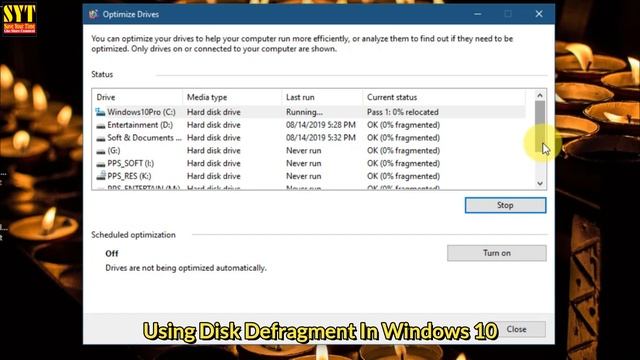 Using Disk Defragment In Windows 10 смотреть онлайн