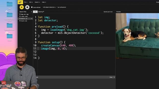 ml5.js: Object Detection with COCO-SSD смотреть онлайн