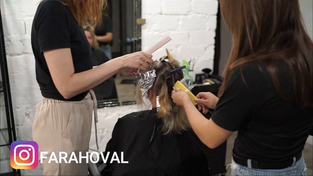 Закрашиваю седину. Камуфлирование седины при помощи мелирования. Расческа для мелирования смотреть онлайн