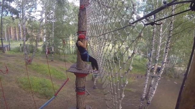 Веревочный экстрим-парк смотреть онлайн