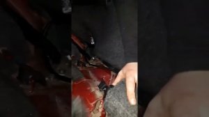 Снятие задних спинок Volkswagen Jetta 5