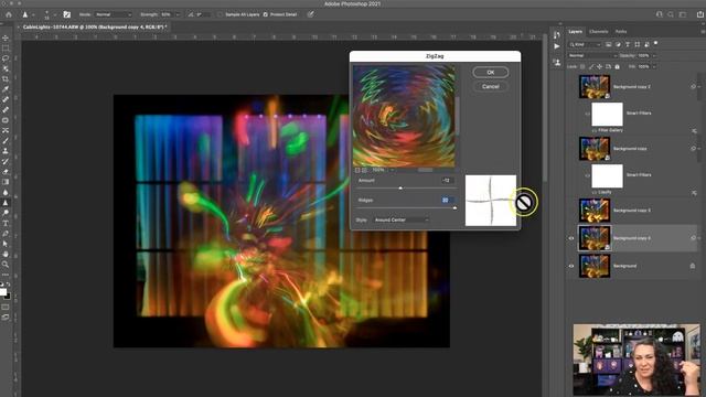 7-6 Filters Part 6 Distort and Pixelize Menus смотреть онлайн