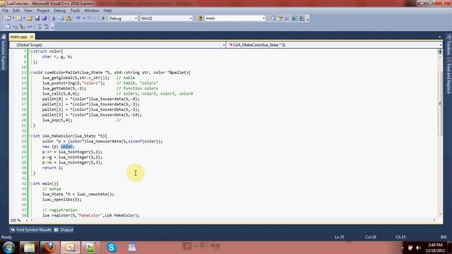 4th's C++ tutorials: Lua C++ Hybrid 5.2 -full user data- смотреть онлайн