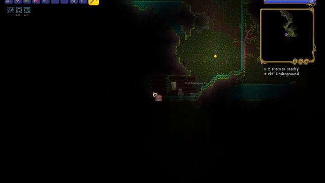 Terraria Hermes Boots, Aglet, Cloud in a Bottle and Climbing Claws Seed. Seed in the Description. смотреть онлайн
