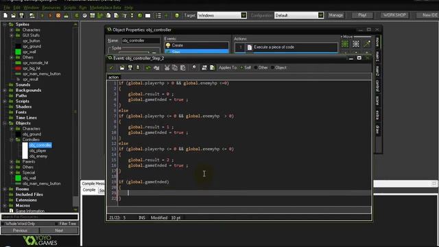 Game Maker : Fighting Game Tutorial # Part 15 Result System смотреть онлайн