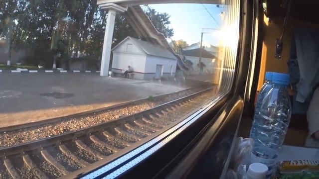 ????Поездка на поезде 001Р, Москва - Рига [Travel by train 001R, Moscow - Riga] смотреть онлайн