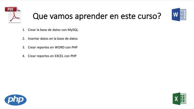 Crear Documentos Pdf, Word, Excel en Php Generar Reportes смотреть онлайн