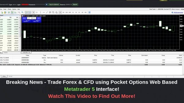 Pocket Option Forex Trading Review - Pocket Option as Metatrader 5 Forex Broker