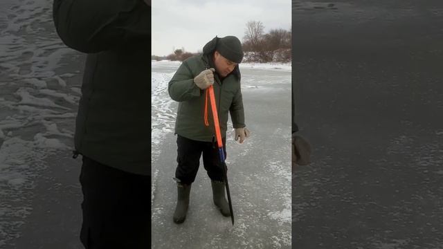 Пешня для зимней рыбалки "БАЛЕРИНКА" смотреть онлайн