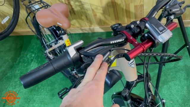 Електровелосипед E-Titan 26" Cross Elite 36В 350Вт 10 Ah / Заднє мотор-колесо смотреть онлайн