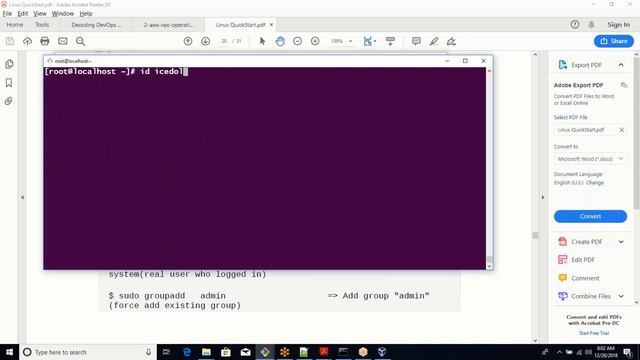 User and Group Management | Basic Command in Linux | Devops Basic Part-7 | Techie Ansh смотреть онлайн