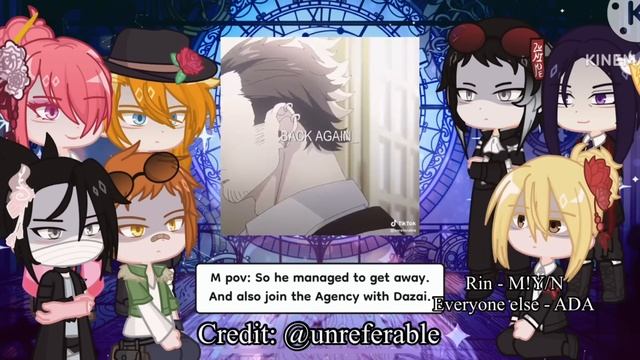 BSD react to Y/N - PM смотреть онлайн