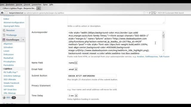 Wordpress Popup Plugin kostenlos! Lightbox Plugin! смотреть онлайн