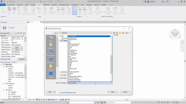 Revit 2021.1: Import enhancements смотреть онлайн