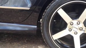 Пластиковые пороги Sport Volkswagen Polo Седан (10-н.в.)