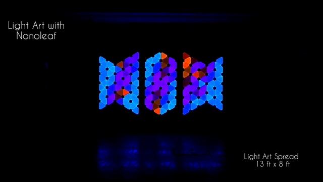 Light Art with Nanoleaf Light Panels смотреть онлайн