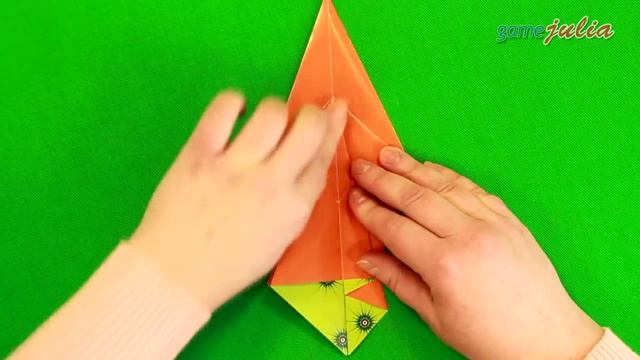 Оригами Павлин из бумаги смотреть онлайн