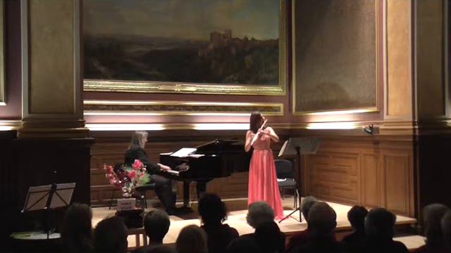 J.S. Bach Suite Nr. 2 Menuet+Badinerie Flöte/Klavier смотреть онлайн