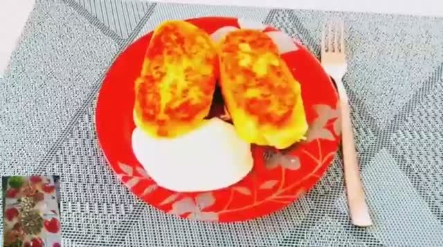 Картофельные зразы с грибами смотреть онлайн